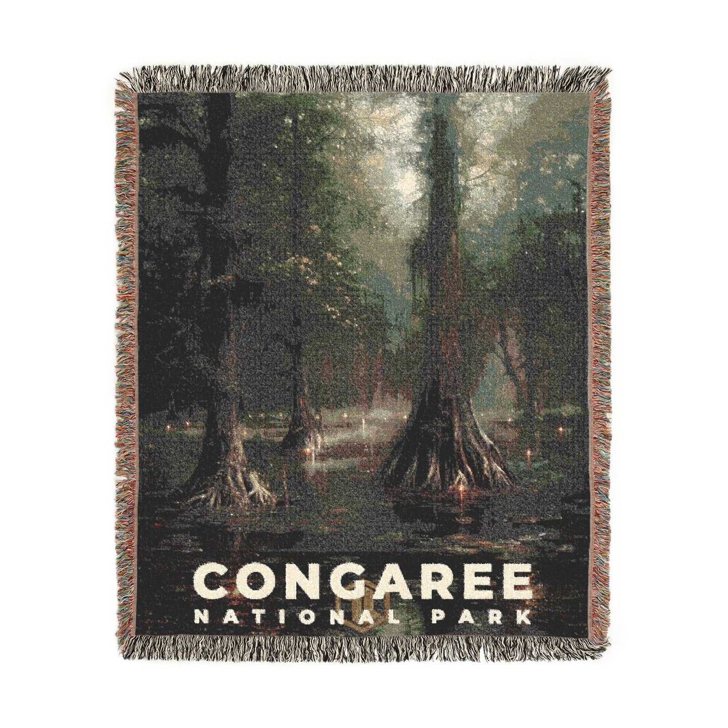 Congaree National Park Woven Blanket | S12
