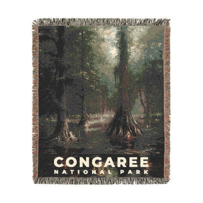 Congaree National Park Woven Blanket | S12