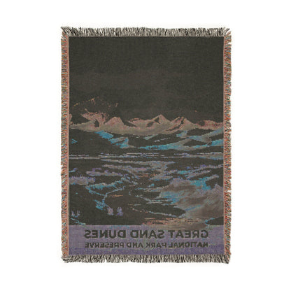 Great Sand Dunes National Park Woven Blanket | S08