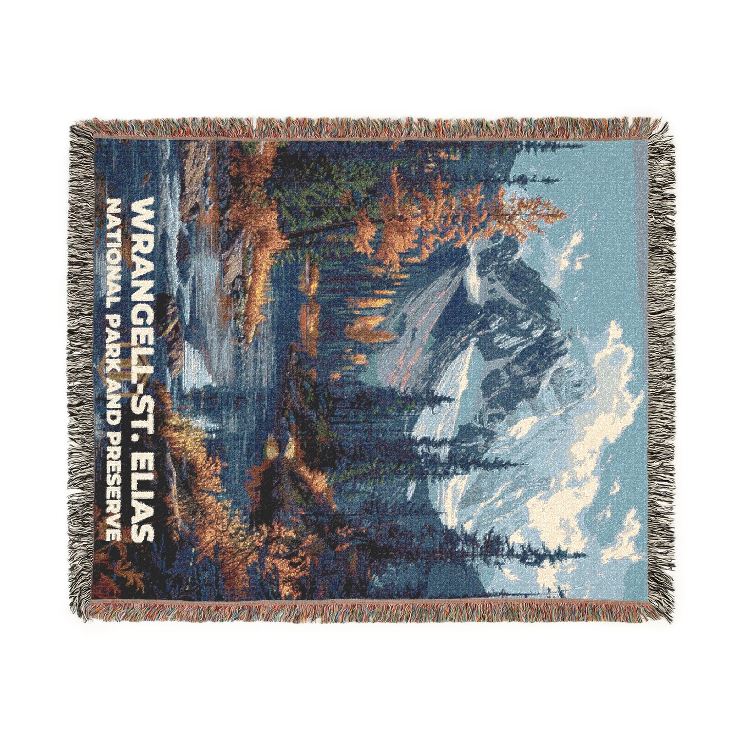 Wrangell-St. Elias National Park Woven Blanket | S18