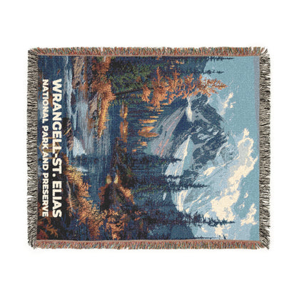 Wrangell-St. Elias National Park Woven Blanket | S18