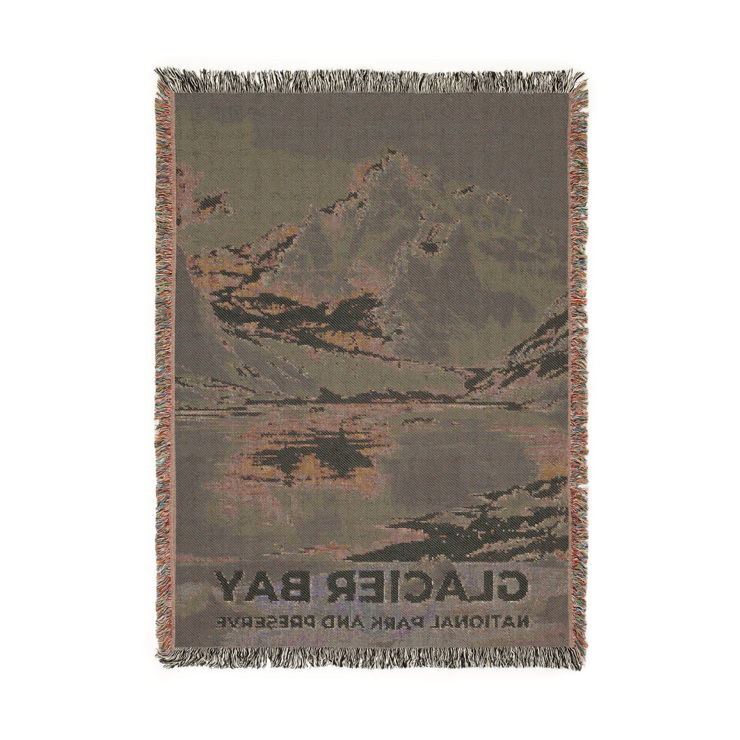 Glacier Bay National Park Woven Blanket | S18