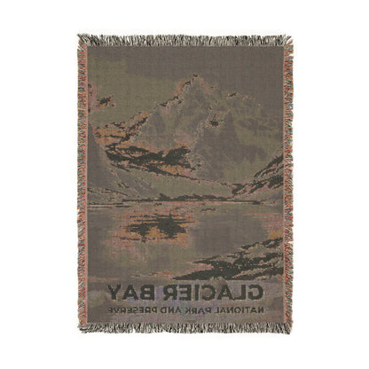 Glacier Bay National Park Woven Blanket | S18