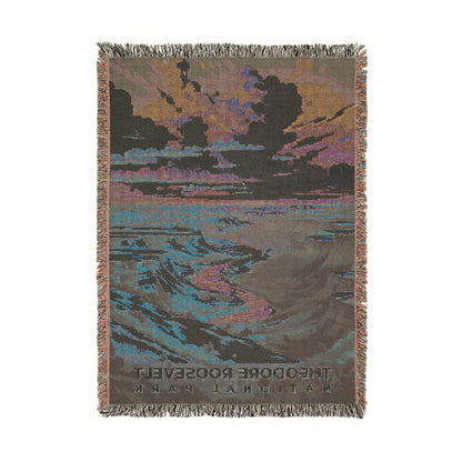 Theodore Roosevelt National Park Woven Blanket | S06