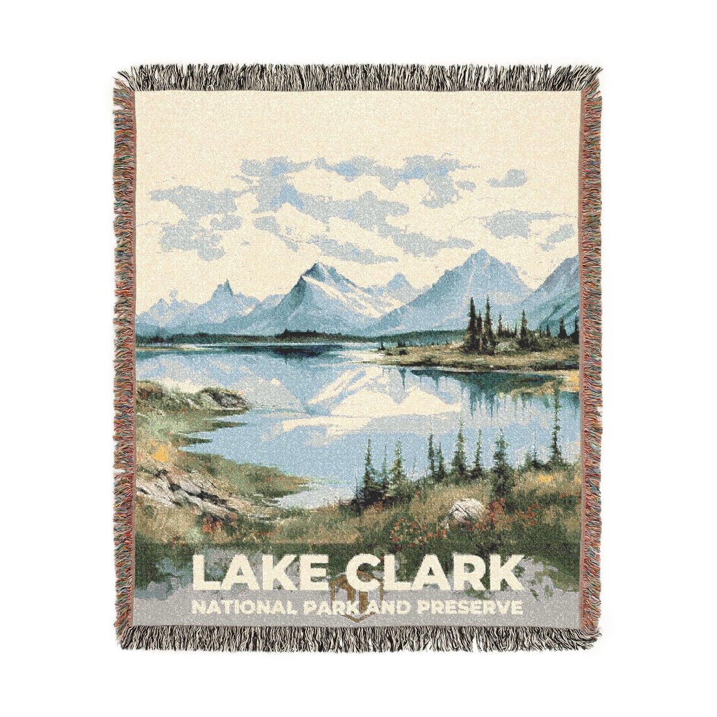 Lake Clark National Park Woven Blanket | S08