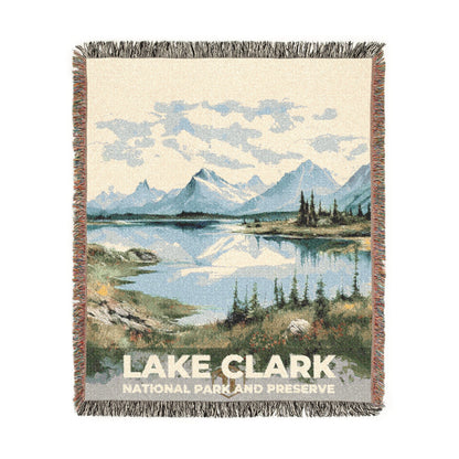 Lake Clark National Park Woven Blanket | S08