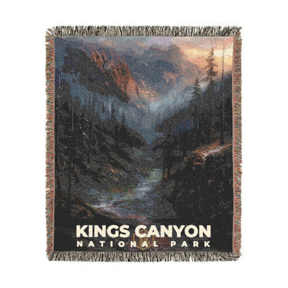 Kings Canyon National Park Woven Blanket | S12