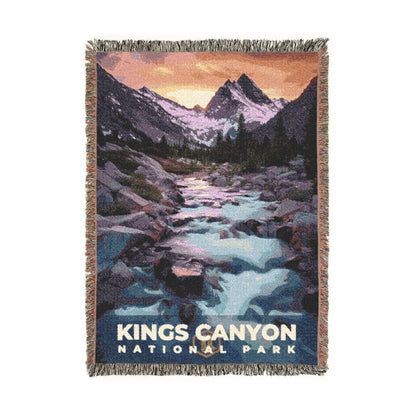 Kings Canyon National Park Woven Blanket | S10