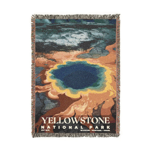 Yellowstone National Park Woven Blanket | S03