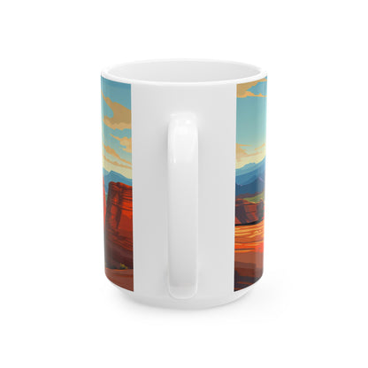 Arches National Park Mug | White Ceramic Mug (11oz, 15oz)