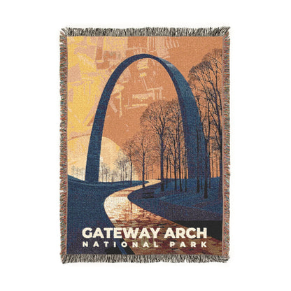 Gateway Arch National Park Woven Blanket | S19