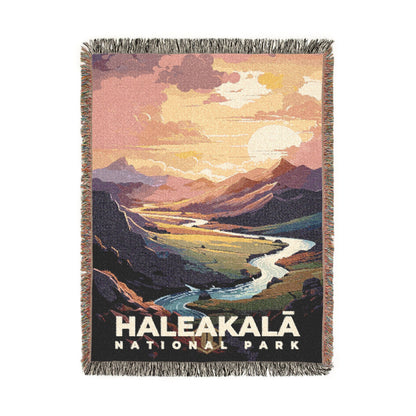 Haleakala National Park Woven Blanket | S07