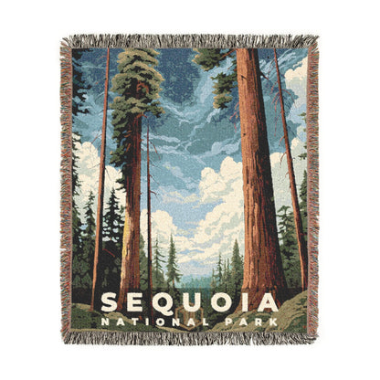 Sequoia National Park Woven Blanket | S07