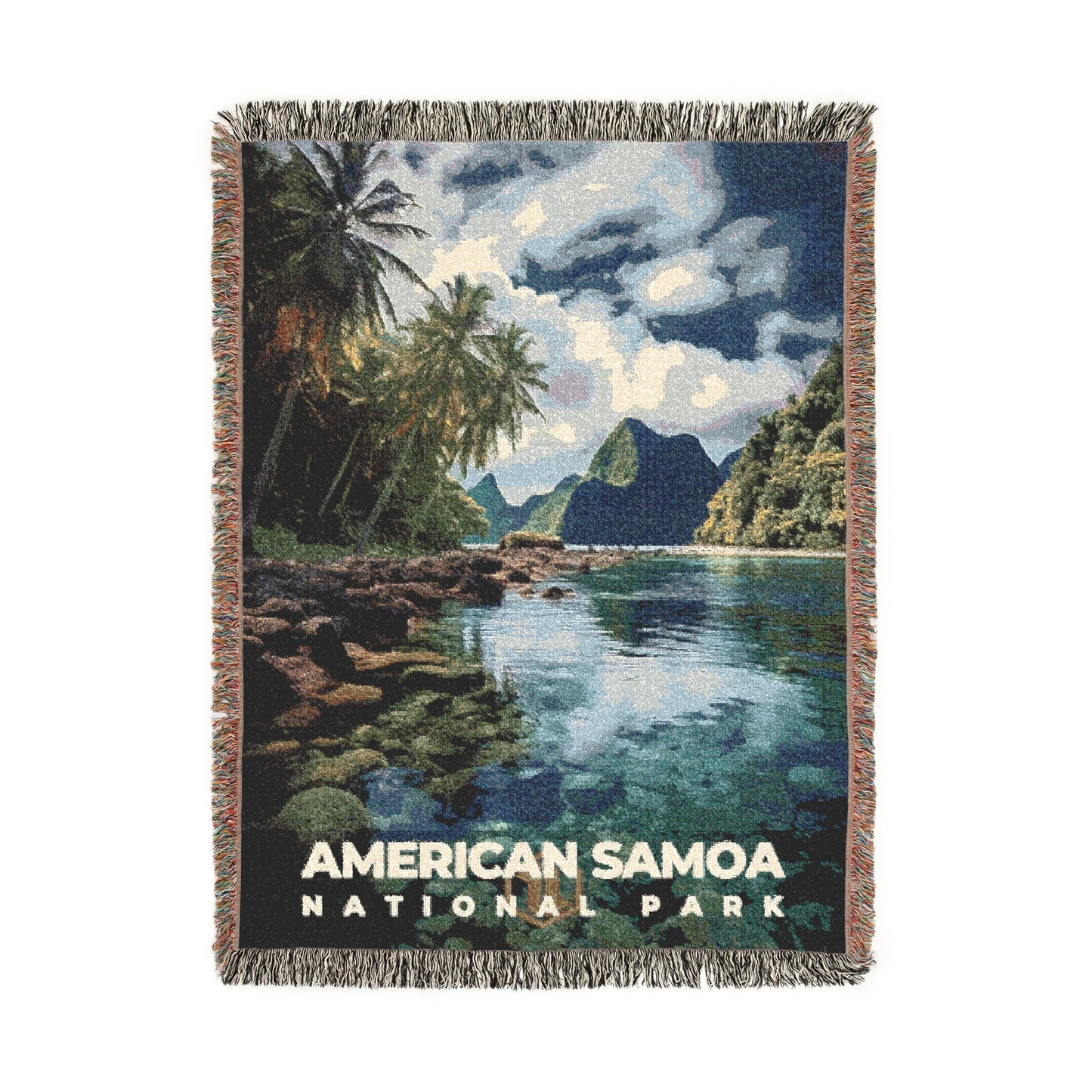 American Samoa National Park Woven Blanket | S10