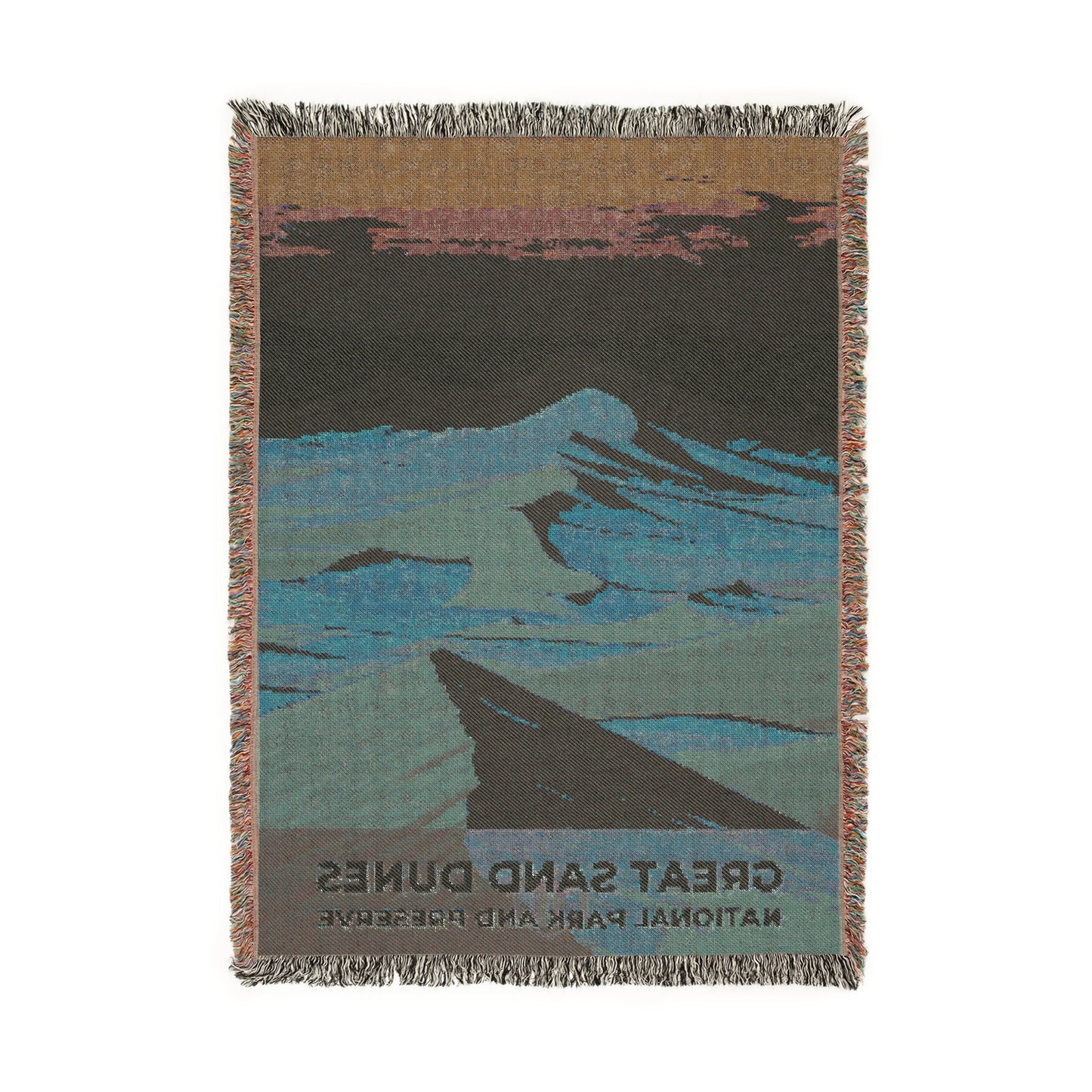 Great Sand Dunes National Park Woven Blanket | S07