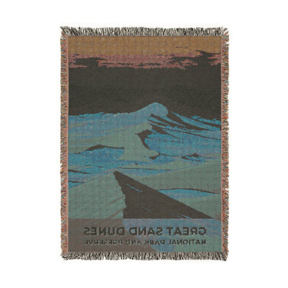 Great Sand Dunes National Park Woven Blanket | S07