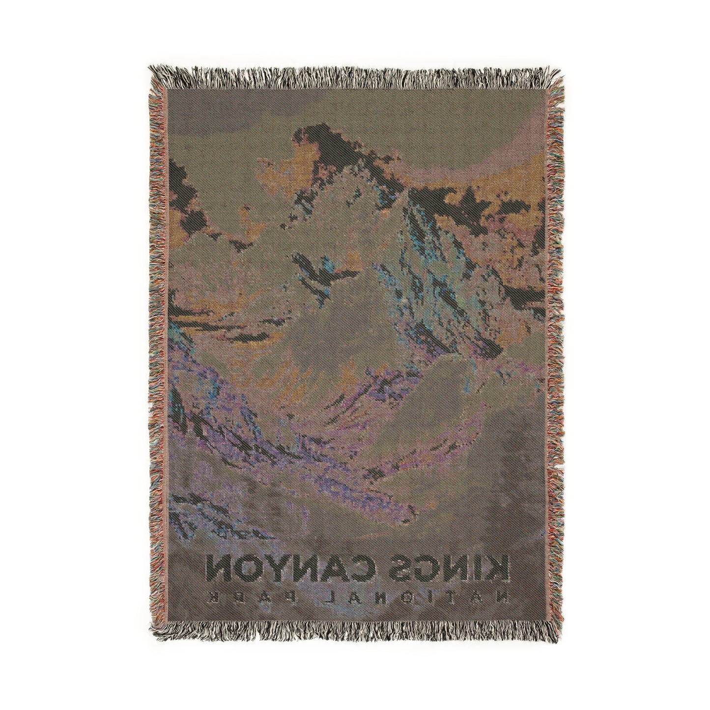 Kings Canyon National Park Woven Blanket | S13