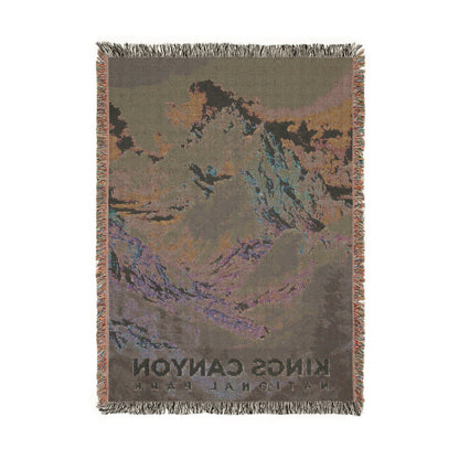 Kings Canyon National Park Woven Blanket | S13
