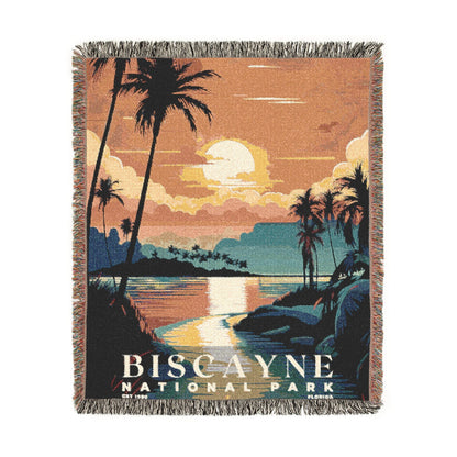 Biscayne National Park Woven Blanket | S05