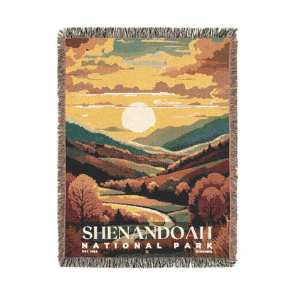 Shenandoah National Park Woven Blanket | S05