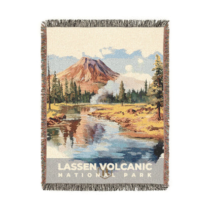 Lassen Volcanic National Park Woven Blanket | S08