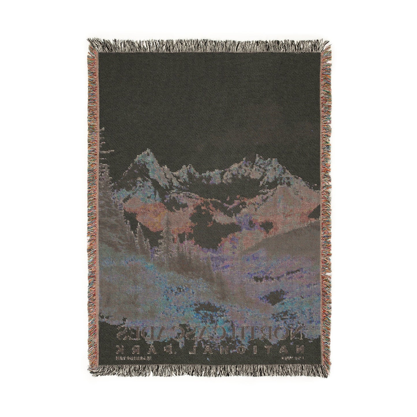 North Cascades National Park Woven Blanket | S04