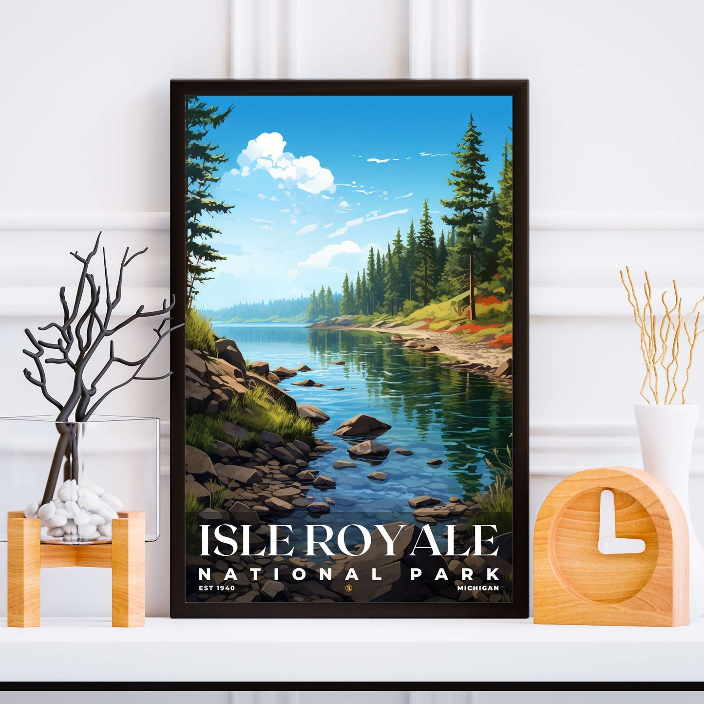 Isle Royale National Park Poster | S07