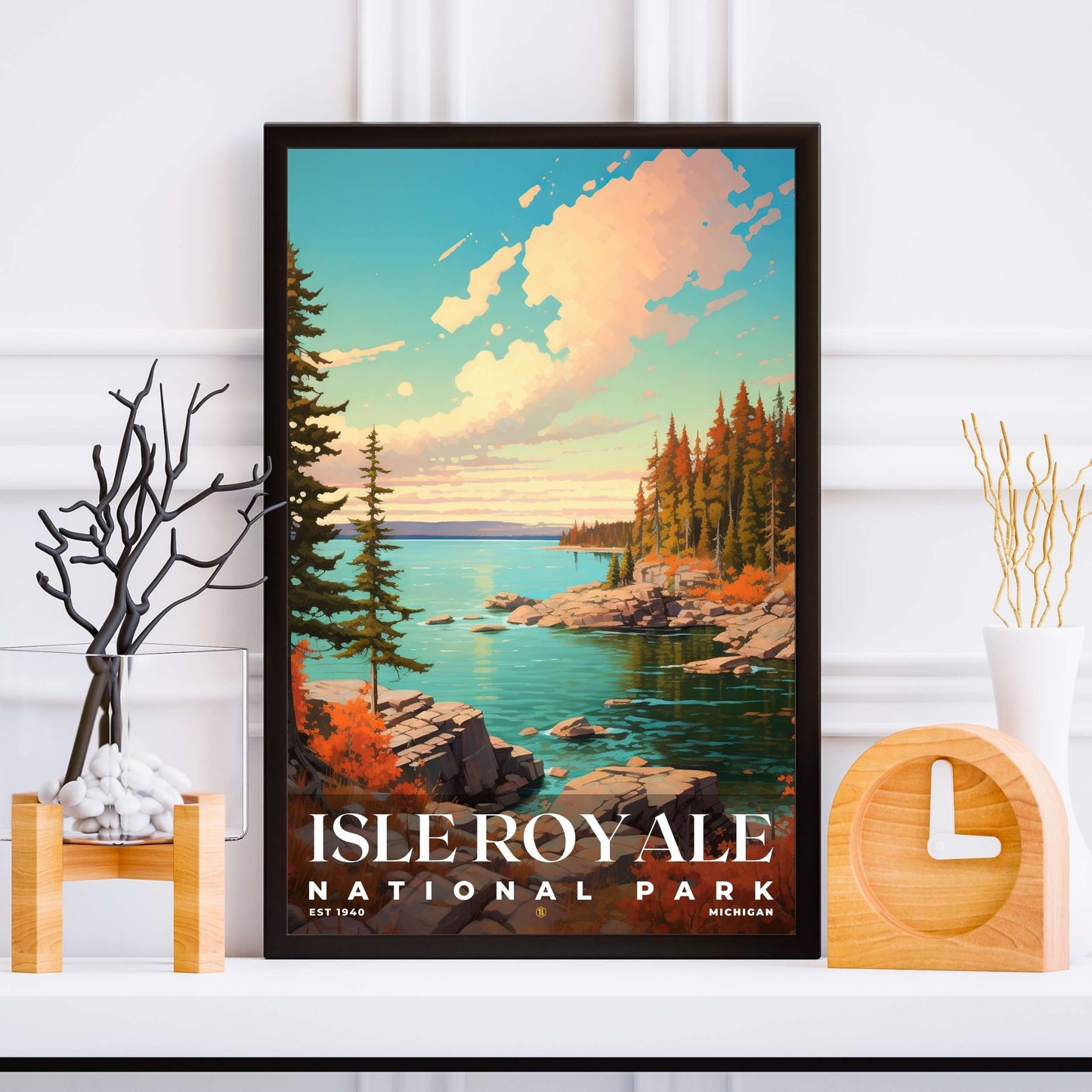 Isle Royale National Park Poster | S06