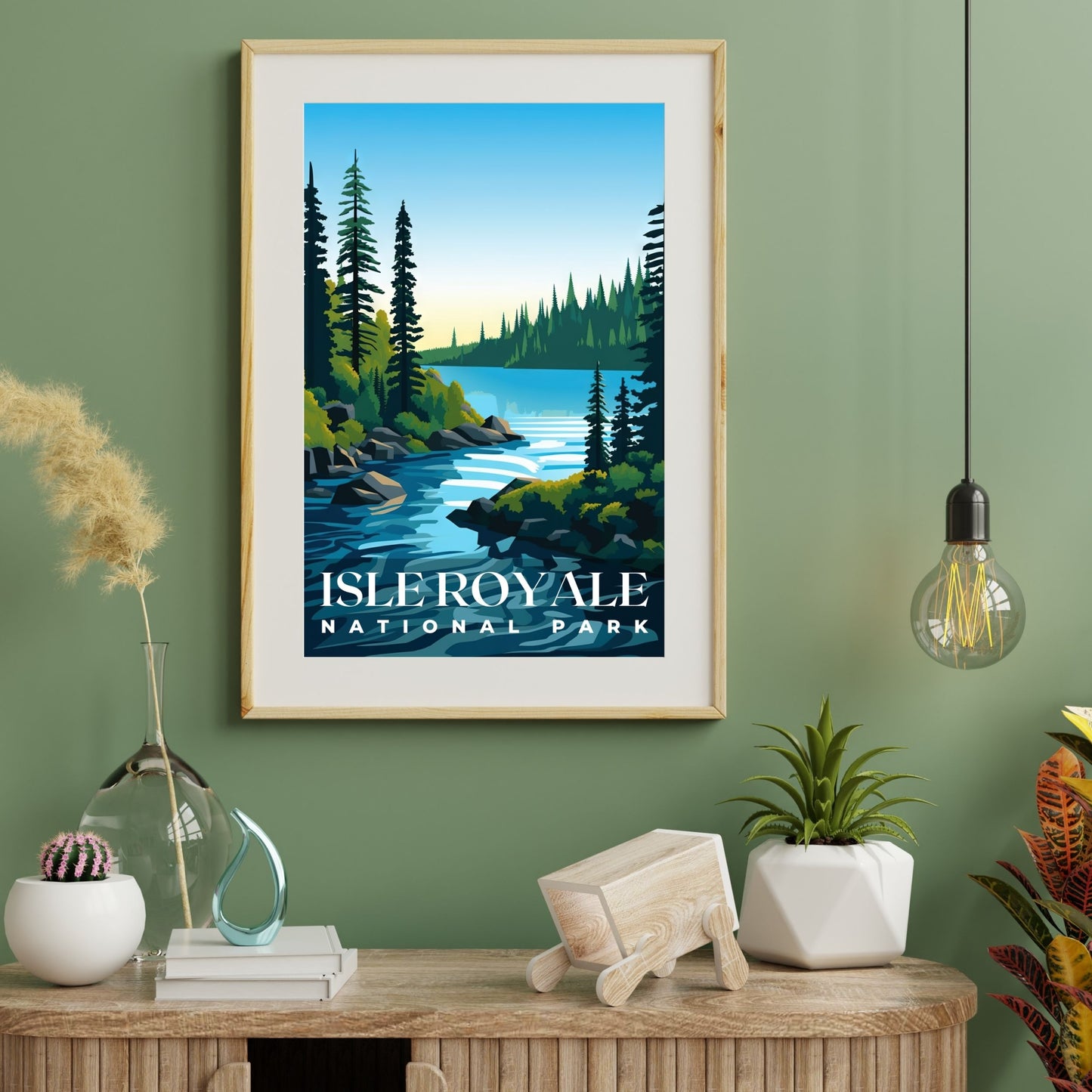 Isle Royale National Park Poster | S01