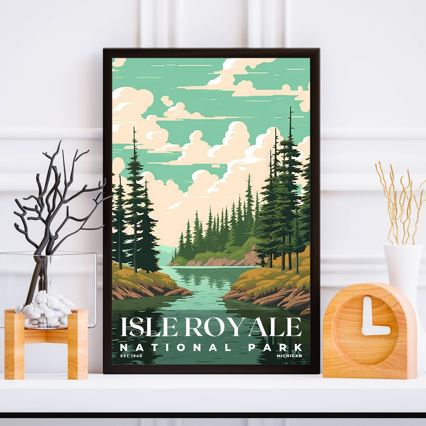 Isle Royale National Park Poster | S03