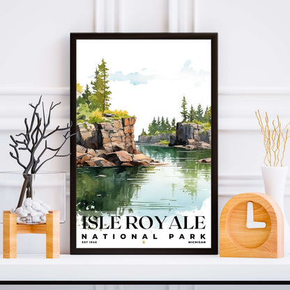 Isle Royale National Park Poster | S04