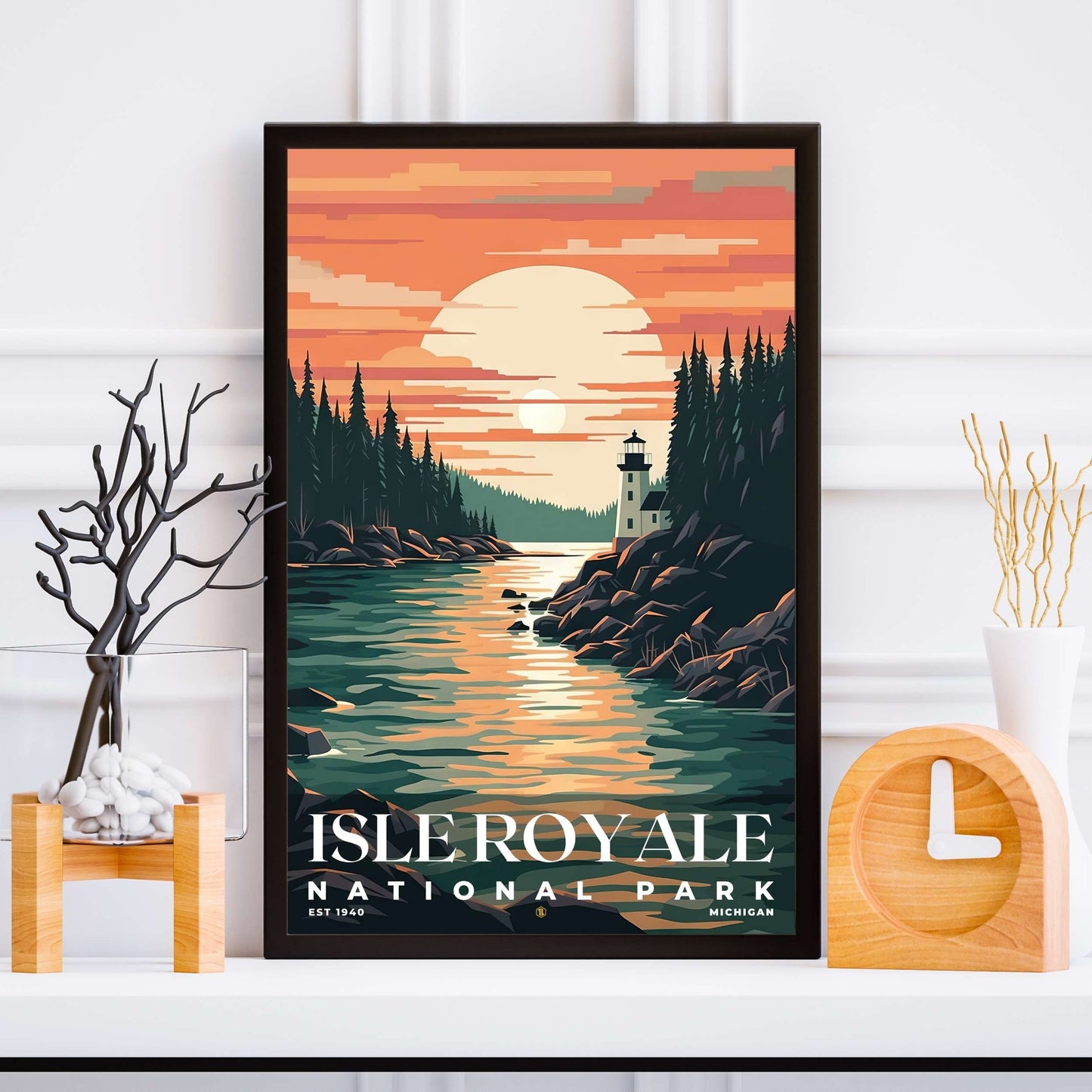 Isle Royale National Park Poster | S05