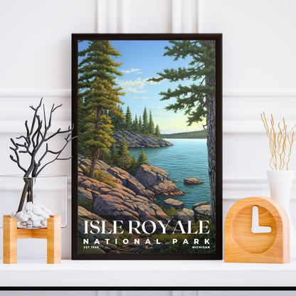 Isle Royale National Park Poster | S02