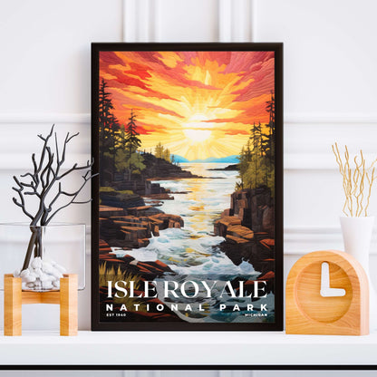 Isle Royale National Park Poster | S09