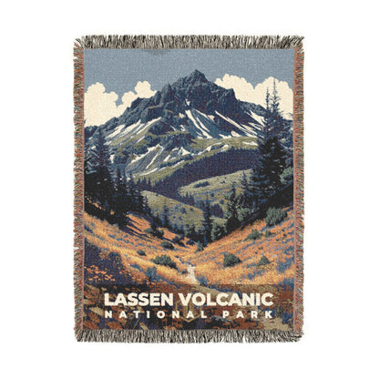 Lassen Volcanic National Park Woven Blanket | S19