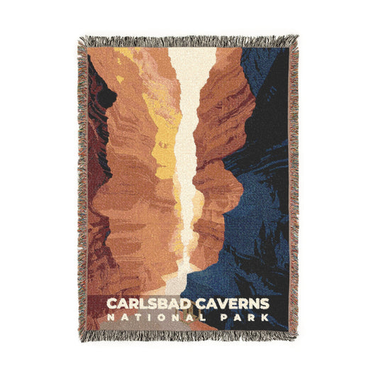 Carlsbad Caverns National Park Woven Blanket | S20