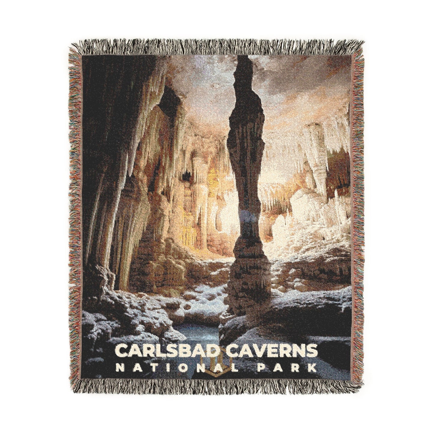 Carlsbad Caverns National Park Woven Blanket | S10