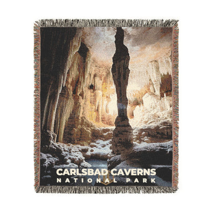Carlsbad Caverns National Park Woven Blanket | S10