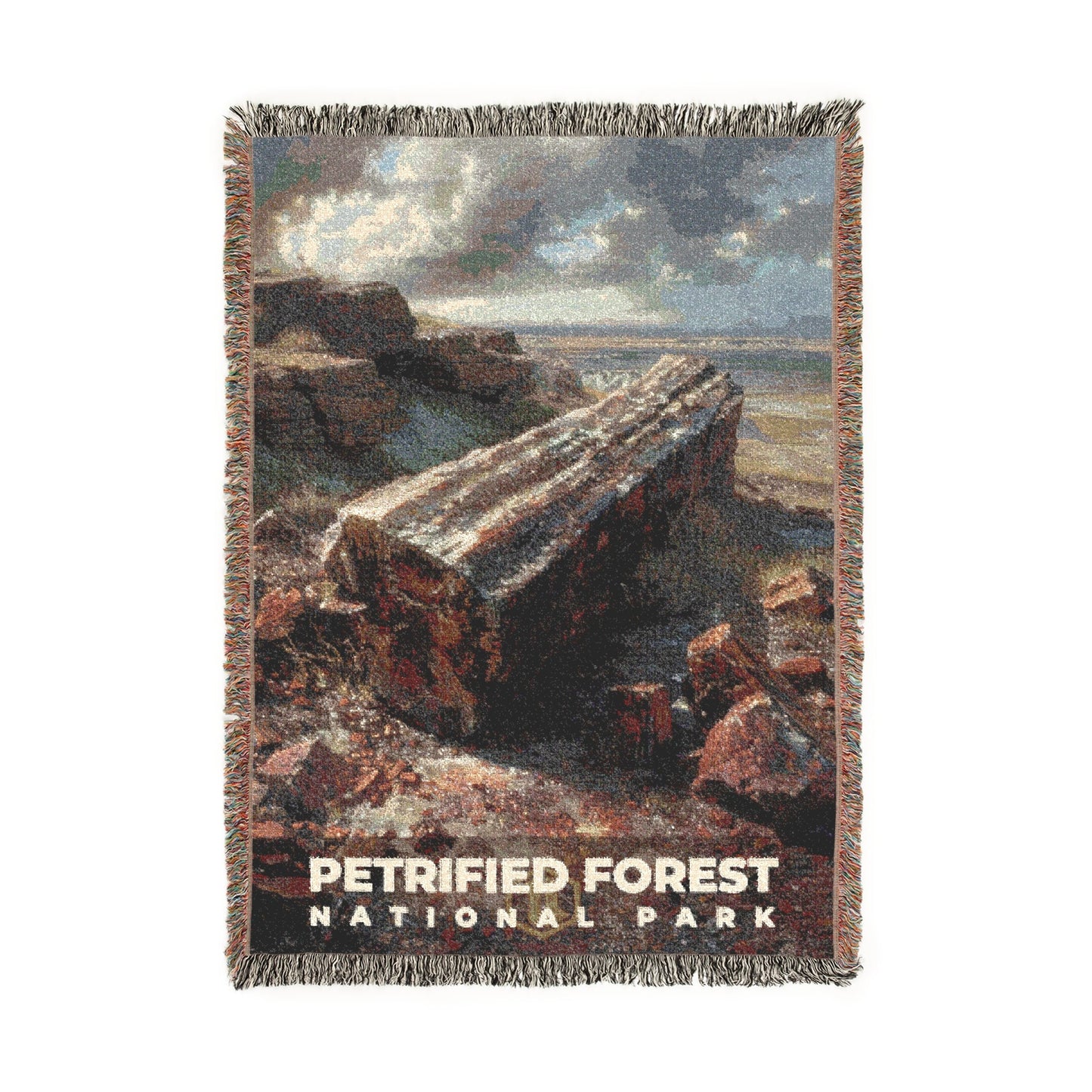 Petrified Forest National Park Woven Blanket | S12