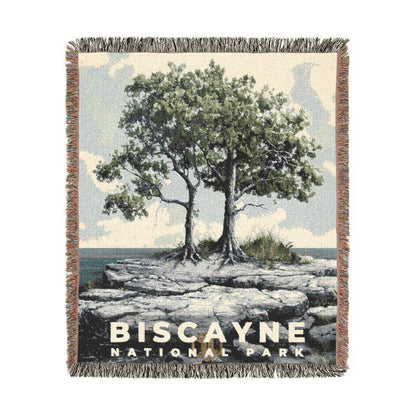 Biscayne National Park Woven Blanket | S17