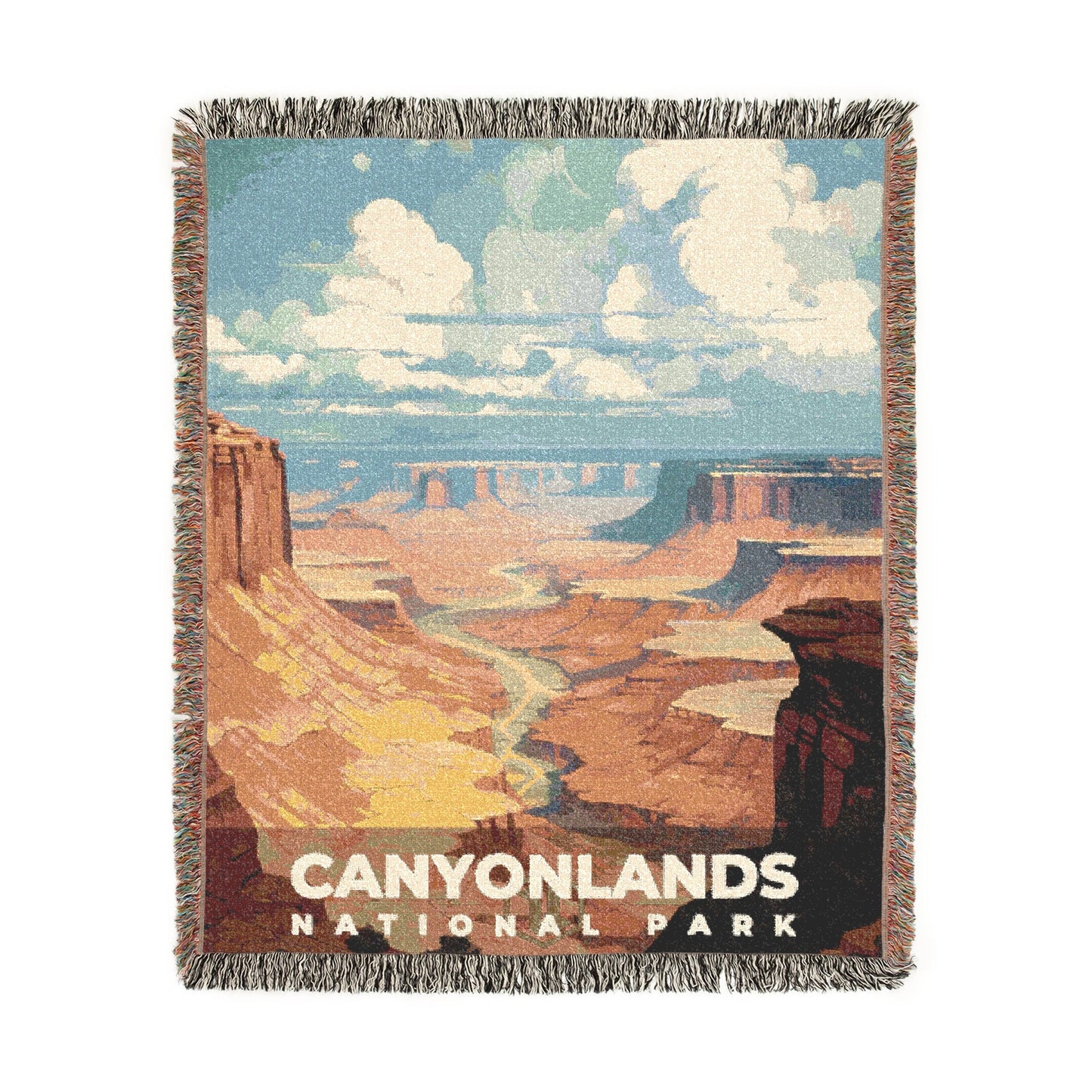 Canyonlands National Park Woven Blanket | S06