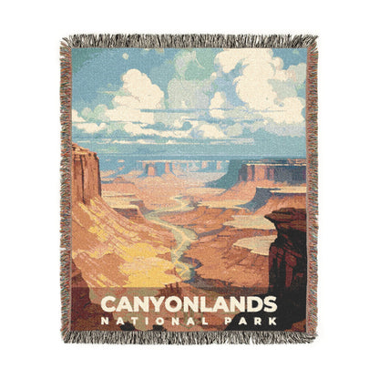 Canyonlands National Park Woven Blanket | S06