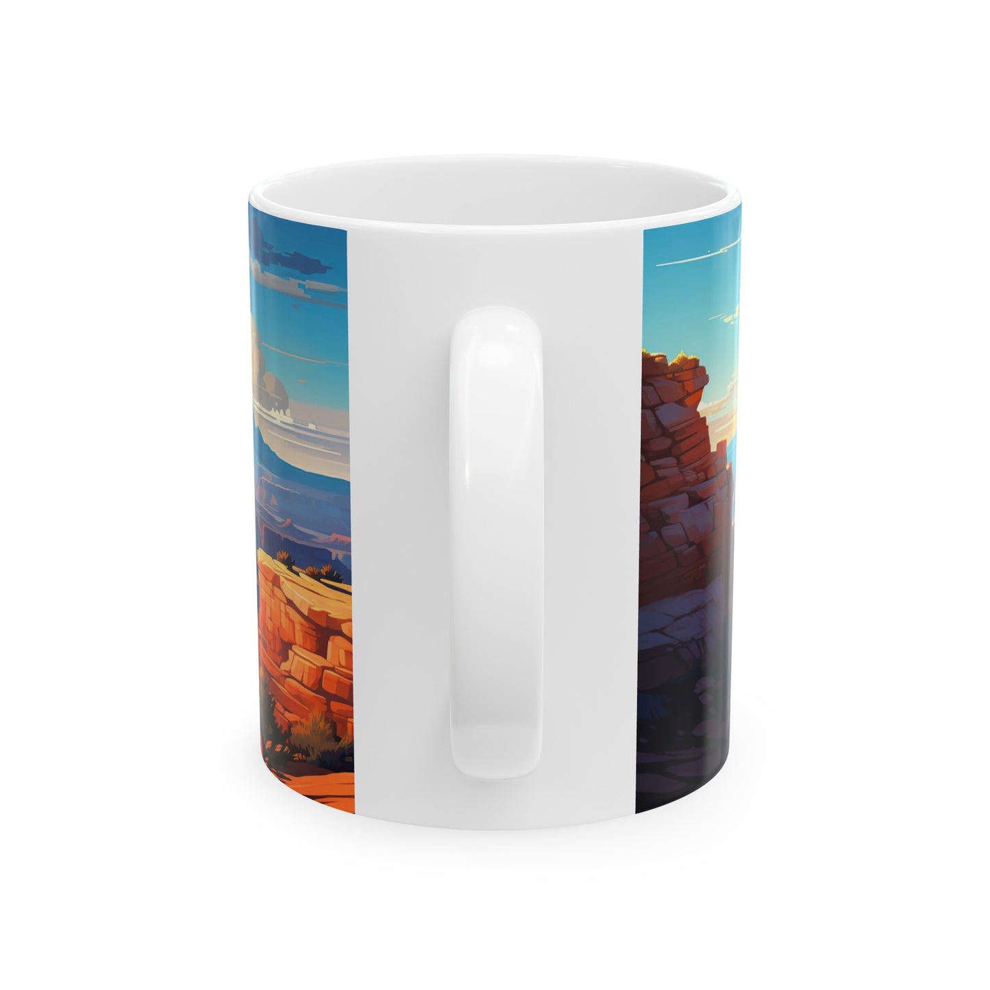 Canyonlands National Park Mug | White Ceramic Mug (11oz, 15oz)