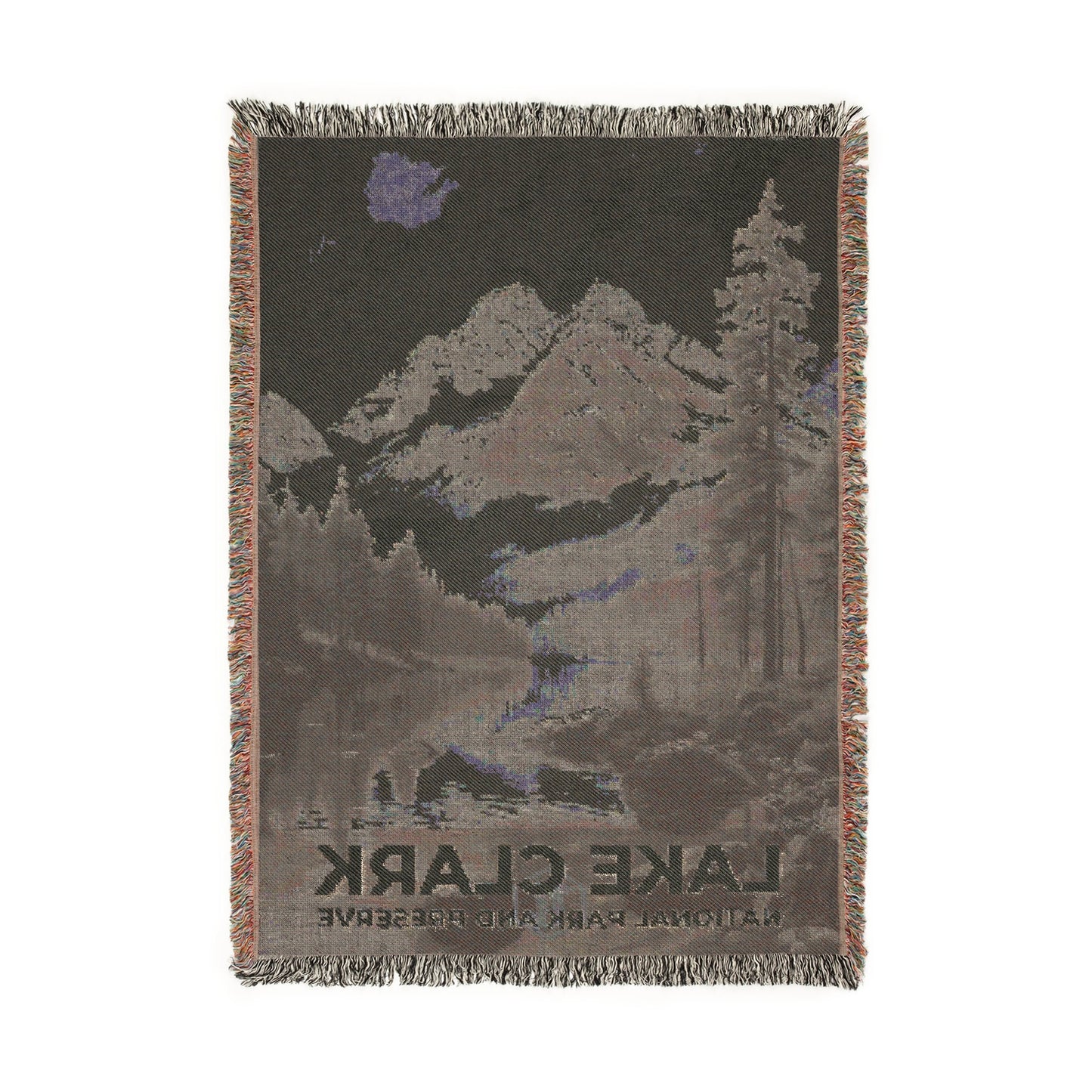 Lake Clark National Park Woven Blanket | S15