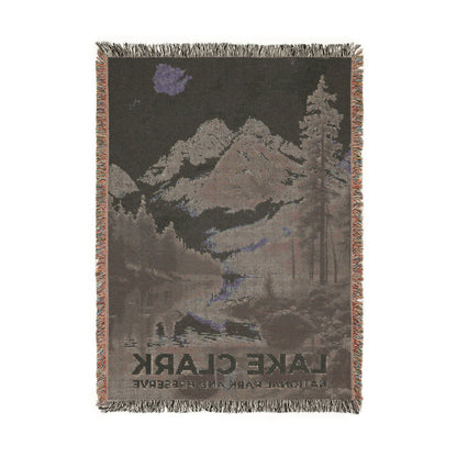 Lake Clark National Park Woven Blanket | S15