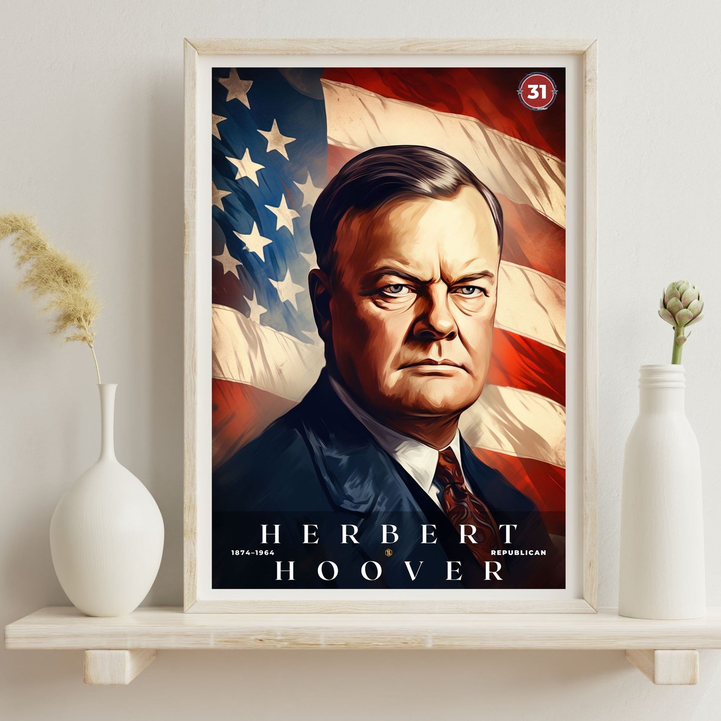 Herbert Hoover Poster | S02