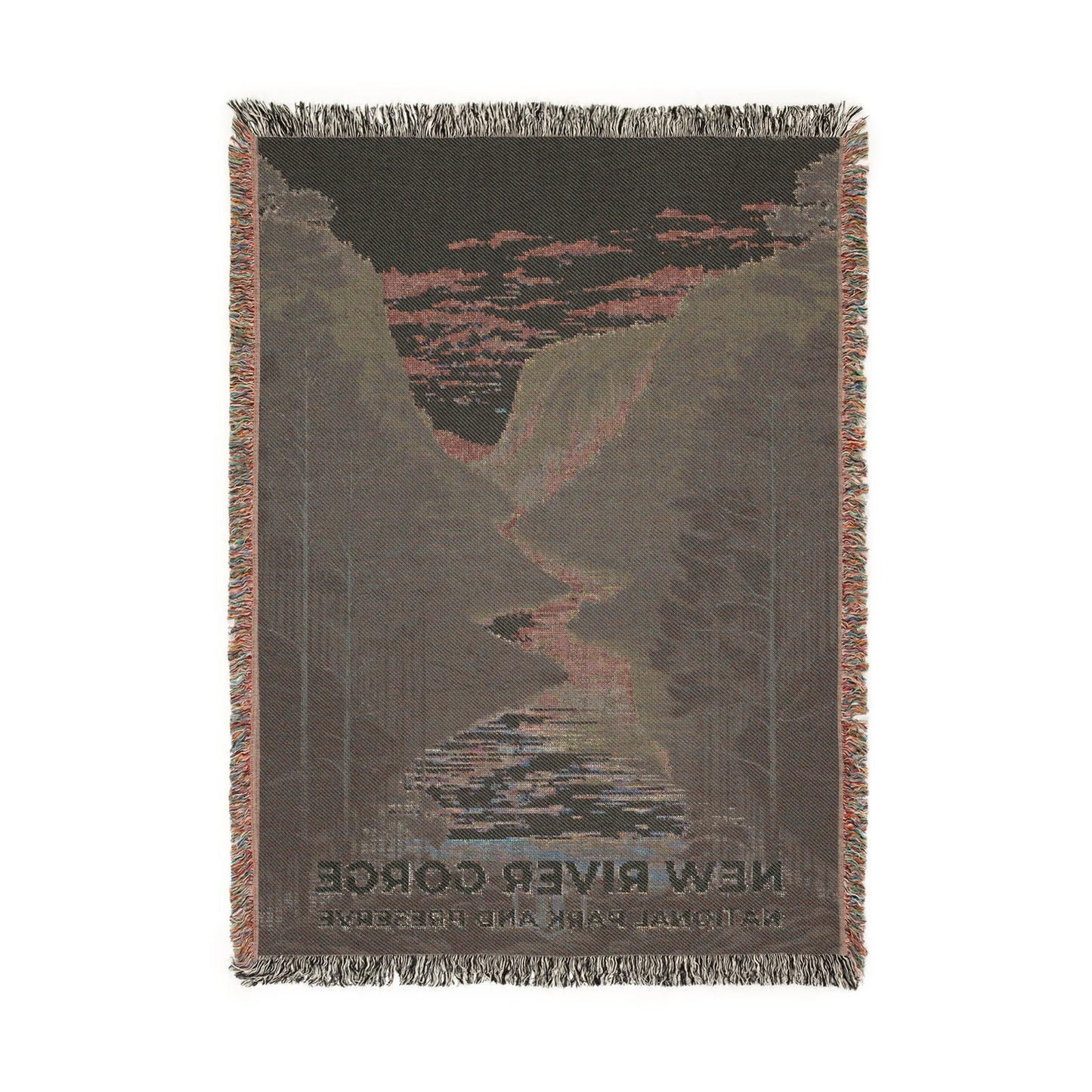 New River Gorge National Park Woven Blanket | S19