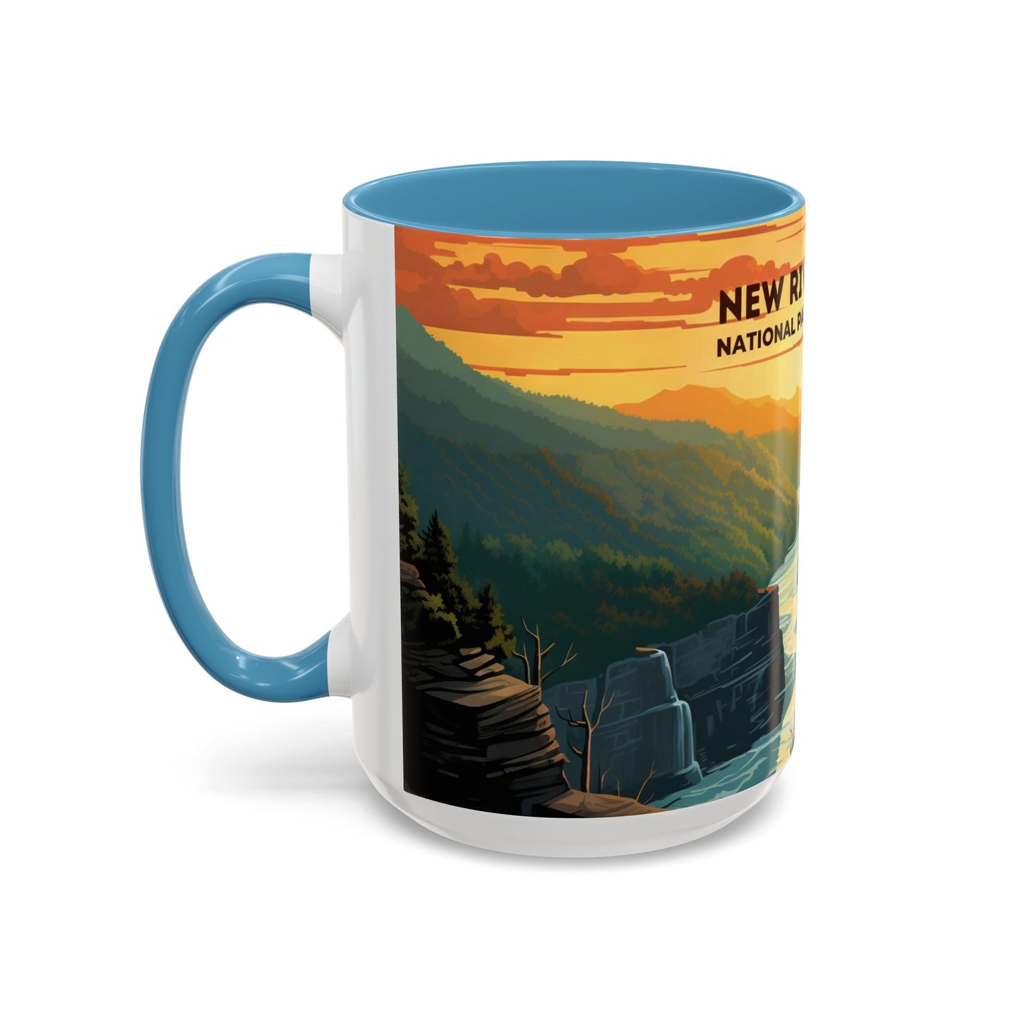 New River Gorge National Park Mug | Accent Coffee Mug (11, 15oz)