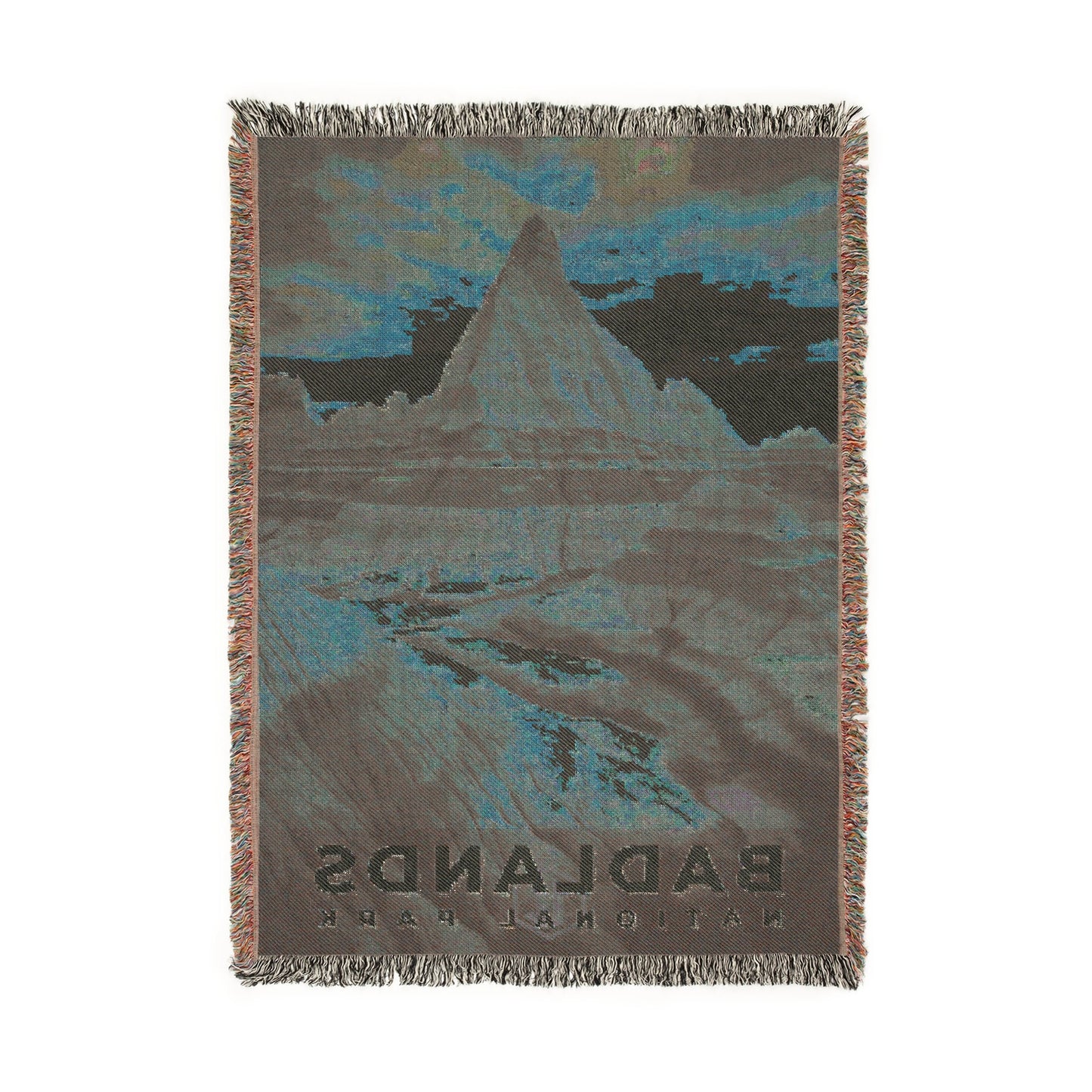 Badlands National Park Woven Blanket | S10