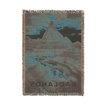 Badlands National Park Woven Blanket | S10